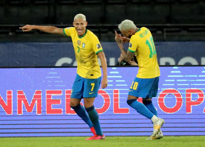 Neymar nhảy samba, Brazil đè bẹp á quân Copa America - Ảnh 7.