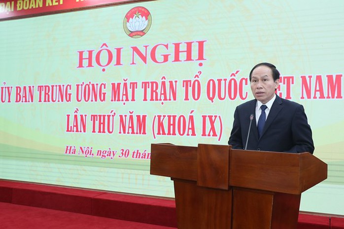 Ông Lê Tiến Châu giữ chức Phó Chủ tịch - Tổng Thư ký Ủy ban Trung ương Mặt trận Tổ quốc Việt Nam - Ảnh 1.