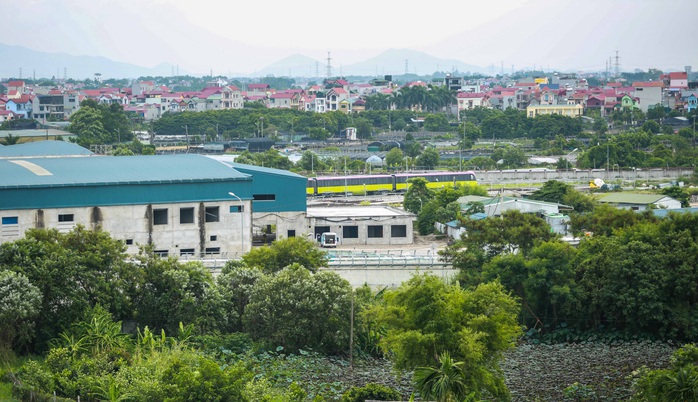 CLIP: Chạy thử nghiệm 8,5 km trên tuyến đường sắt Nhổn - ga Hà Nội - Ảnh 4.