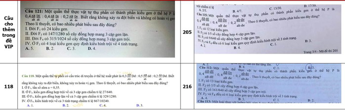 Bộ GD-ĐT lên tiếng vụ nội dung ôn tập bị tố giống 80% đề thi môn sinh - Ảnh 1.