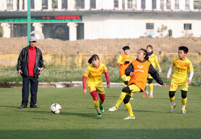 Nữ Việt Nam đặt mục tiêu dự World Cup 2023 - Ảnh 1.