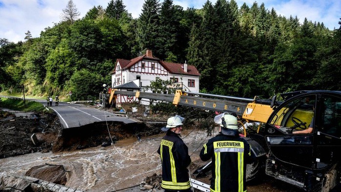 Đức, Bỉ bàng hoàng vì lũ lụt chưa từng thấy - Ảnh 5.