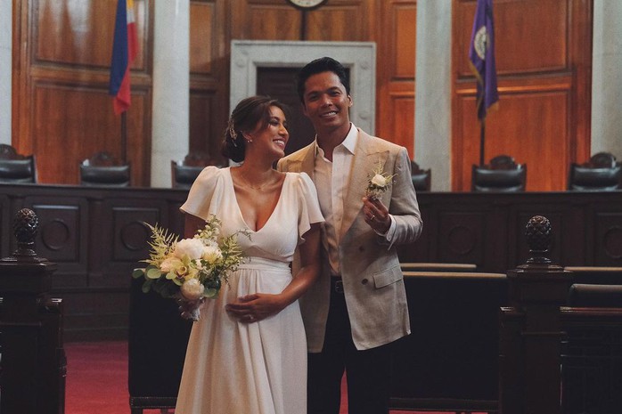 Nhan sắc cựu Hoa hậu Hoàn vũ Philippines vừa kết hôn thống đốc - Ảnh 2.