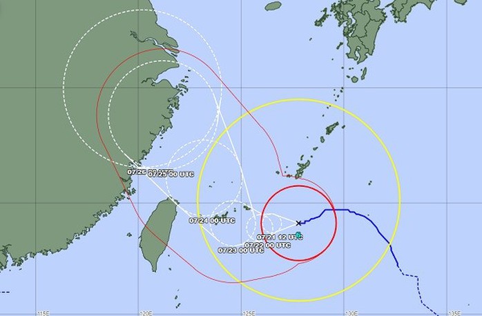 Thêm bão In-fa đe dọa Trung Quốc - Ảnh 1.