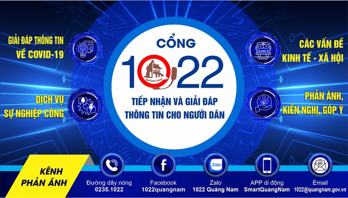 Quảng Nam giải đáp thông tin về Covid-19 qua tổng đài 1022 - Ảnh 1.