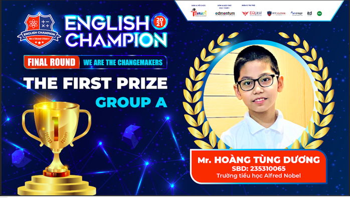 Nam sinh TPHCM giành ngôi quán quân English Champion 2021 - Ảnh 2.