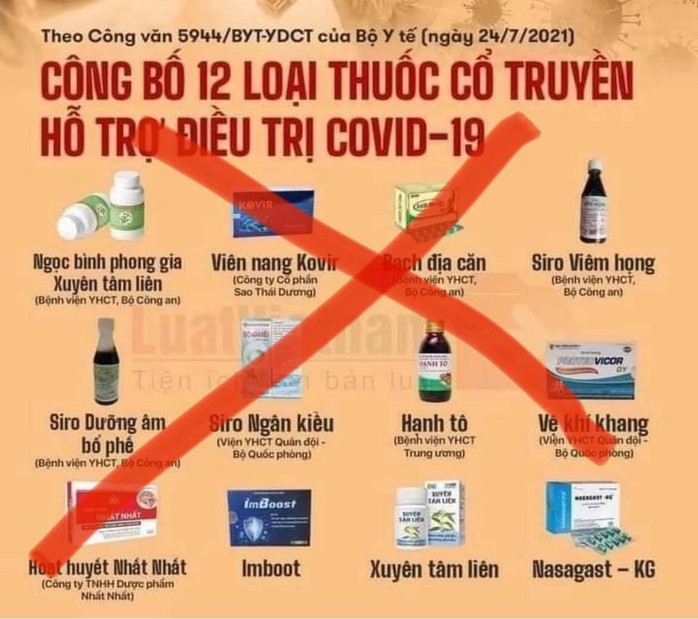 Nhiều sản phẩm trong danh mục hỗ trợ điều trị Covid-19 bị Bộ Y tế thu hồi đã tăng giá - Ảnh 1.