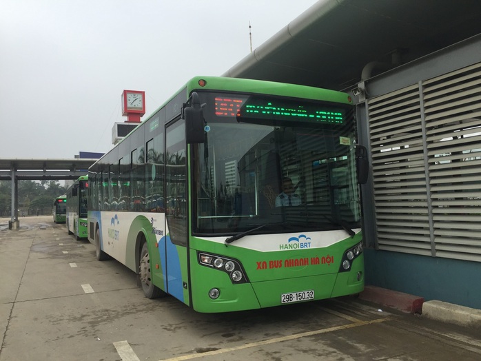 Dự án xe buýt nhanh BRT Hà Nội có sai phạm hơn 43 tỉ đồng, vắng khách - Ảnh 1.