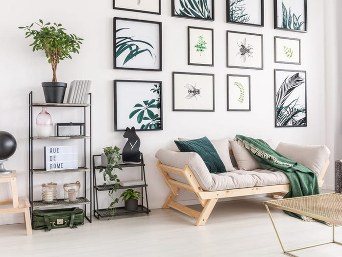 Mẹo treo tranh ảnh trên tường như chuyên gia nội thất - Ảnh 4. Mẹo treo tranh ảnh trên tường như chuyên gia nội thất - Ảnh 4.