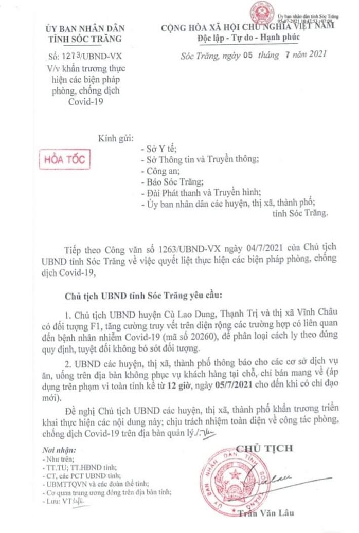 ĐBSCL: Giãn cách toàn TP Châu Đốc, nhiều nơi chỉ đạo khẩn về Covid-19 - Ảnh 6.