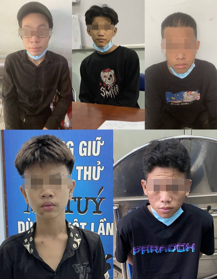 Nhóm thanh thiếu niên gây nhiều vụ cướp ở Hóc Môn, TP HCM - Ảnh 1.