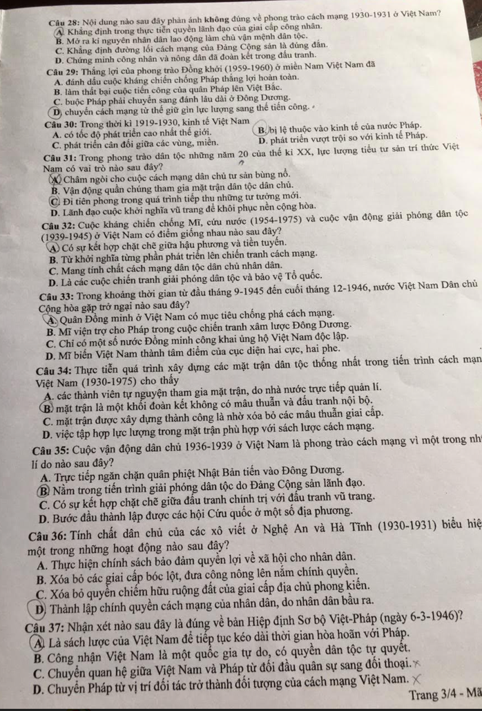 Thi tốt nghiệp THPT: Thí sinh phấn khởi vì đề thi tổ hợp dễ - Ảnh 11.