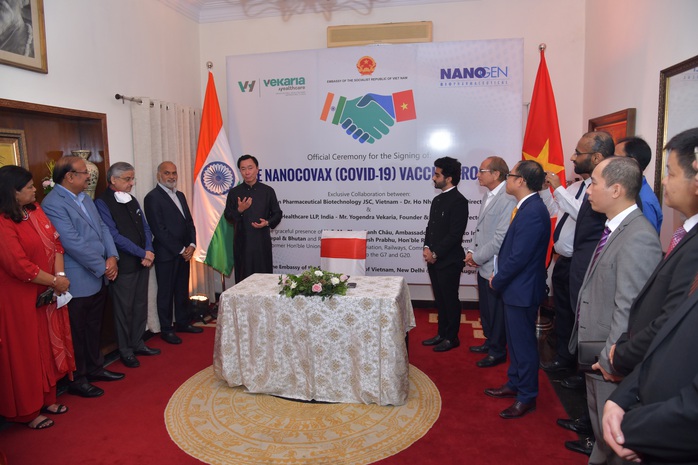 Nanogen bắt tay doanh nghiệp dược Ấn Độ sản xuất, phân phối Nanocovax - Ảnh 10.