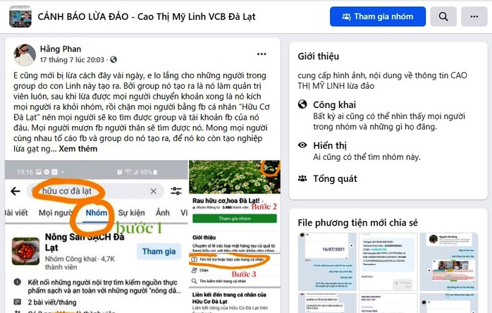 Cảnh giác trang Facebook Hữu cơ Đà Lạt lừa đảo, trục lợi bất chính trong mùa dịch Covid-19 - Ảnh 5.