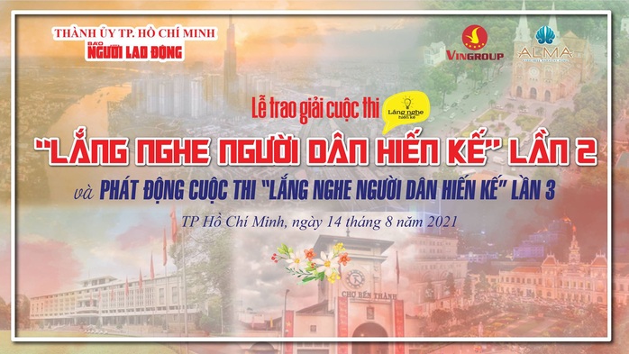 Báo Người Lao Động trao giải cuộc thi Lắng nghe người dân hiến kế lần 2 - Ảnh 1.