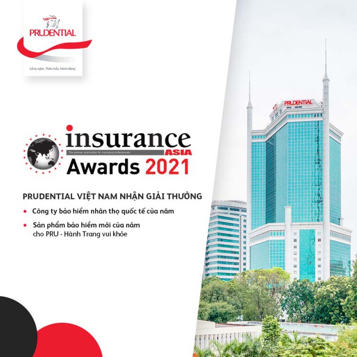 Prudential Việt Nam - Công ty bảo hiểm nhân thọ quốc tế của năm - Ảnh 1. Prudential Việt Nam - Công ty bảo hiểm nhân thọ quốc tế của năm - Ảnh 1.