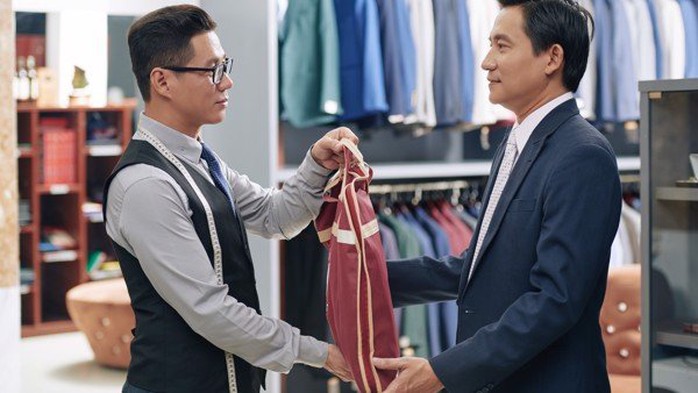 Dịch vụ may suit cưới tại nhà - Ảnh 4. Dịch vụ may suit cưới tại nhà - Ảnh 4.