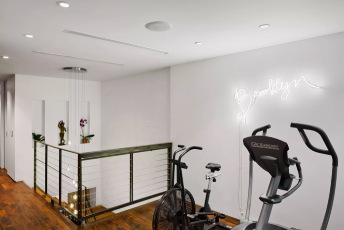 10 thiết kế phòng gym tại nhà - Ảnh 8. 10 thiết kế phòng gym tại nhà - Ảnh 8.