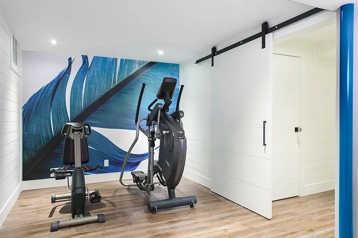10 thiết kế phòng gym tại nhà - Ảnh 9. 10 thiết kế phòng gym tại nhà - Ảnh 9.