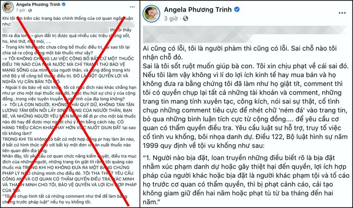 Bị chỉ trích vì bày cách chữa Covid-19 tào lao, Angela Phương Trinh nói gì? - Ảnh 3.