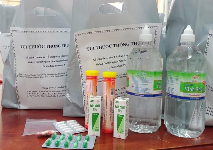 Sở Y tế TP HCM giao Bệnh viện Nhi Đồng 1 mua túi thuốc điều trị F0 tại nhà - Ảnh 1.