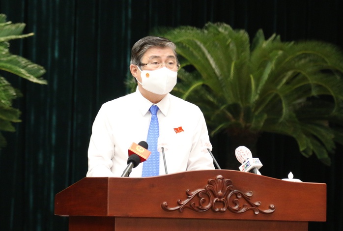 Phát biểu chia tay TP HCM của ông Nguyễn Thành Phong - Ảnh 1.