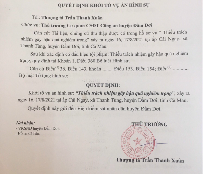 Khởi tố vụ án làm lây lan dịch bệnh liên quan 1 bác sĩ, 1 công ty tài chính - Ảnh 2.