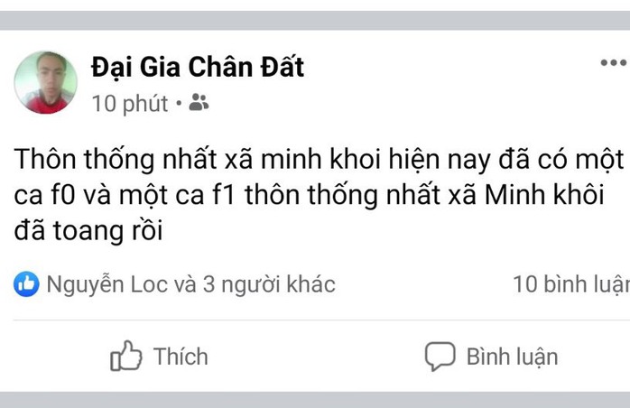 Đại gia chân đất bị phạt 7,5 triệu đồng do đăng tin sai sự thật toang rồi - Ảnh 1.