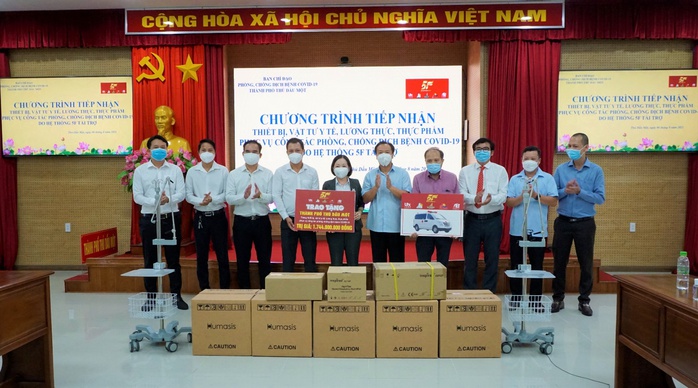 Nghĩa cử nhân văn của Hệ thống 5F chung tay đẩy lùi dịch Covid-19 - Ảnh 1. Nghĩa cử nhân văn của Hệ thống 5F chung tay đẩy lùi dịch Covid-19 - Ảnh 1.