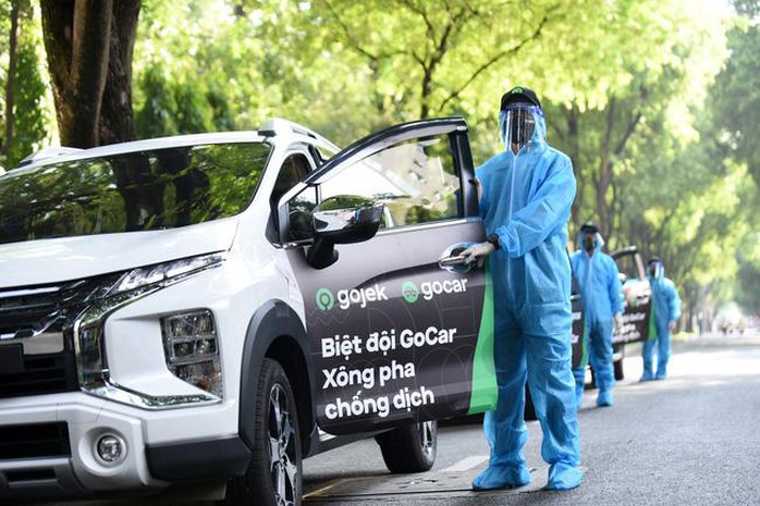 Những chuyến GoCar nghĩa tình “xông pha” chống dịch - Ảnh 2. Những chuyến GoCar nghĩa tình “xông pha” chống dịch - Ảnh 2.