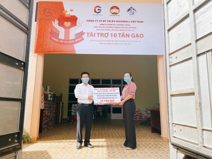 Gigamall Việt Nam tài trợ 10 tỉ đồng mua thuốc điều trị Covid-19 - Ảnh 3. Gigamall Việt Nam tài trợ 10 tỉ đồng mua thuốc điều trị Covid-19 - Ảnh 3.