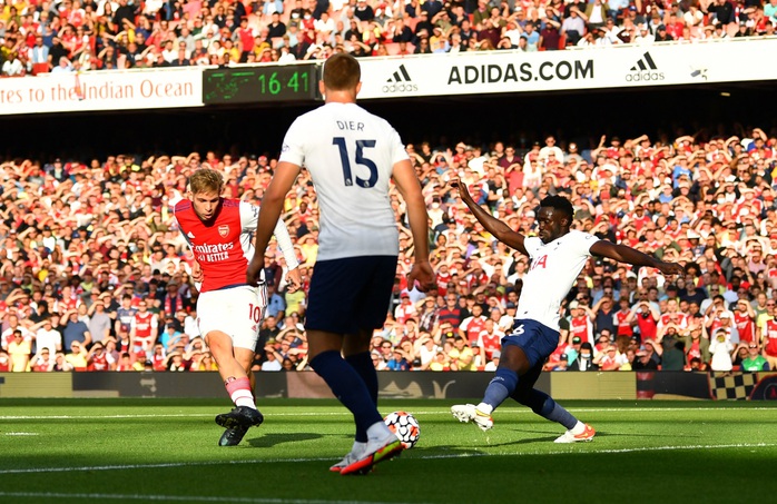 34 phút bùng nổ, Arsenal nhấn chìm Tottenham trận derby London - Ảnh 2.