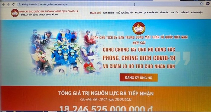 Ra mắt trang tin điện tử phòng, chống dịch Covid-19 - Ảnh 1.