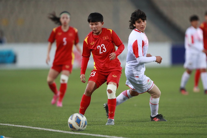 Đè bẹp Tajikistan 7-0, Việt Nam giành suất dự VCK AFC Women’s Asian Cup 2022 - Ảnh 3.