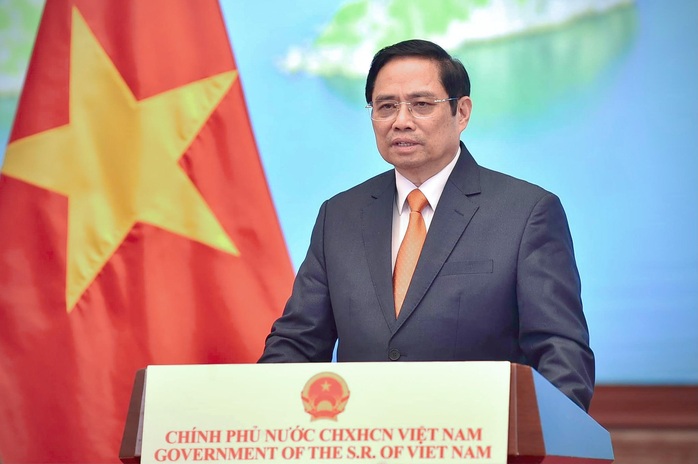 Thủ tướng Phạm Minh Chính dự Hội nghị thượng đỉnh thương mại dịch vụ toàn cầu - Ảnh 1.
