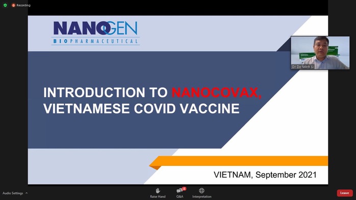 Báo cáo kết quả thử nghiệm lâm sàng vắc-xin Nano Covax với Tổ chức Y tế thế giới - Ảnh 1.