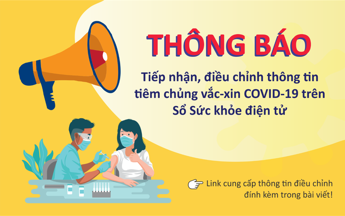 TP  HCM: Tiếp nhận, điều chỉnh thông tin tiêm chủng vắc-xin Covid-19 - Ảnh 1.