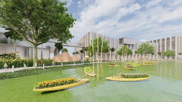 Rộn ràng Hội hoa Xuân Phú Mỹ Hưng Tết Nhâm Dần 2022 - Ảnh 2. Rộn ràng Hội hoa Xuân Phú Mỹ Hưng Tết Nhâm Dần 2022 - Ảnh 2.