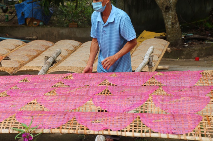 Độc đáo bánh tráng thanh long ở Vĩnh Long - Ảnh 11.