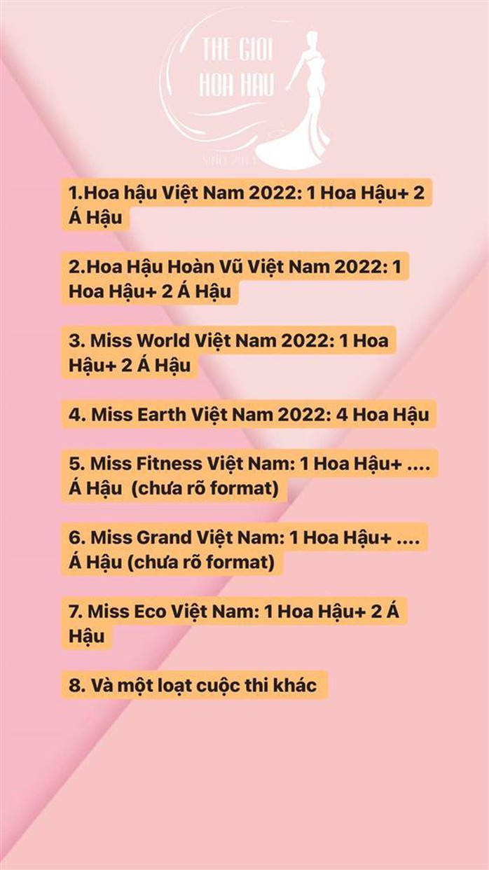 Đua nhau tổ chức... thi hoa hậu - Ảnh 1.