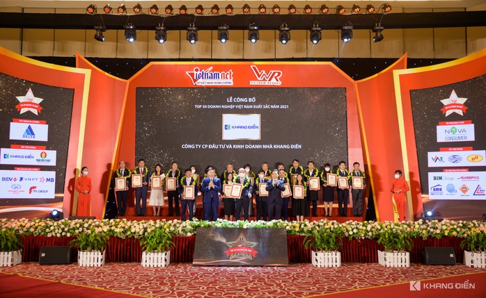 Khang Điền 3 năm liên tiếp đạt Top 50 doanh nghiệp xuất sắc nhất Việt Nam - Ảnh 1. Khang Điền 3 năm liên tiếp đạt Top 50 doanh nghiệp xuất sắc nhất Việt Nam - Ảnh 1.