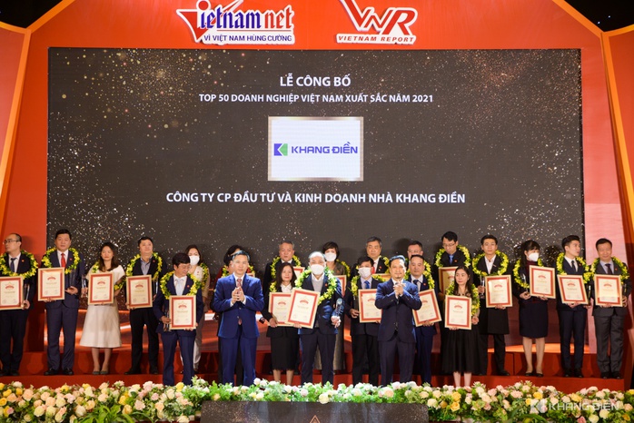 Khang Điền 3 năm liên tiếp đạt Top 50 doanh nghiệp xuất sắc nhất Việt Nam - Ảnh 2. Khang Điền 3 năm liên tiếp đạt Top 50 doanh nghiệp xuất sắc nhất Việt Nam - Ảnh 2.