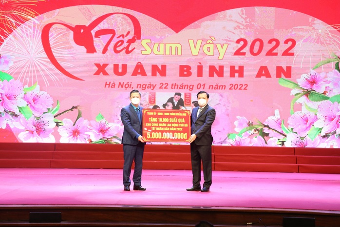 Hà Nội tổ chức Tết sum vầy - Xuân bình an năm 2022 cho công nhân lao động - Ảnh 4.