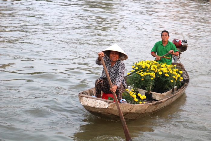 Chợ nổi Cái Răng vào Xuân - Ảnh 5.