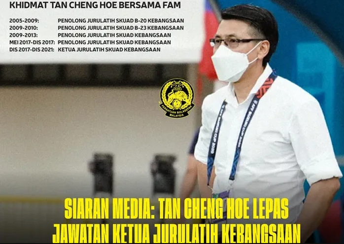 HLV Tan Cheng Hoe từ chức sau thất bại của tuyển Malaysia tại AFF Cup 2020 - Ảnh 2.