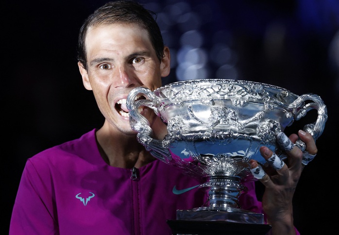 Ngược dòng thắng ngoạn mục, Rafael Nadal phá kỷ lục Grand Slam - Ảnh 7.