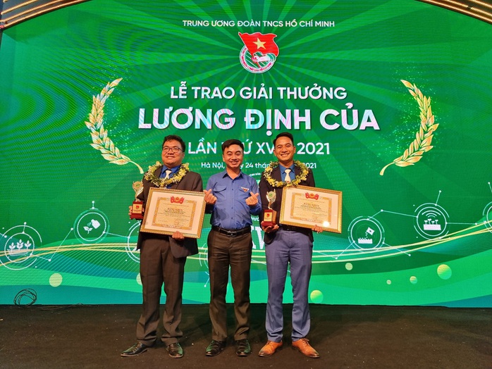 Theo đuổi nghề nông, cựu du học sinh nhận Giải thưởng Lương Định Của 2021 - Ảnh 2. Theo đuổi nghề nông, cựu du học sinh nhận Giải thưởng Lương Định Của 2021 - Ảnh 2.