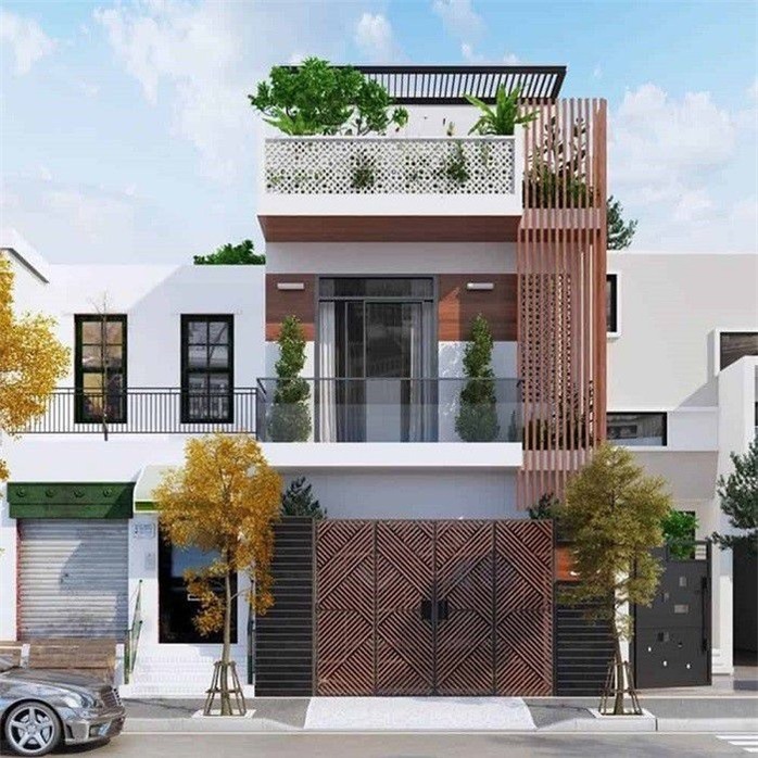 9 mẫu biệt thự 2 tầng hiện đại được xây dựng nhiều nhất hiện nay - Ảnh 7. 9 mẫu biệt thự 2 tầng hiện đại được xây dựng nhiều nhất hiện nay - Ảnh 7.