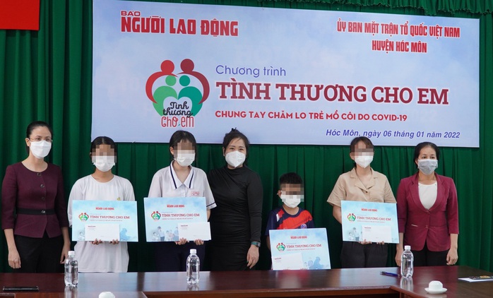 Tình thương cho em đến với trẻ mồ côi vì Covid-19 ở Hóc Môn - Ảnh 3.