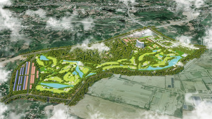 Sắp động thổ quần thể nghỉ dưỡng sân golf FLC Phú Thọ - Ảnh 1. Sắp động thổ quần thể nghỉ dưỡng sân golf FLC Phú Thọ - Ảnh 1.